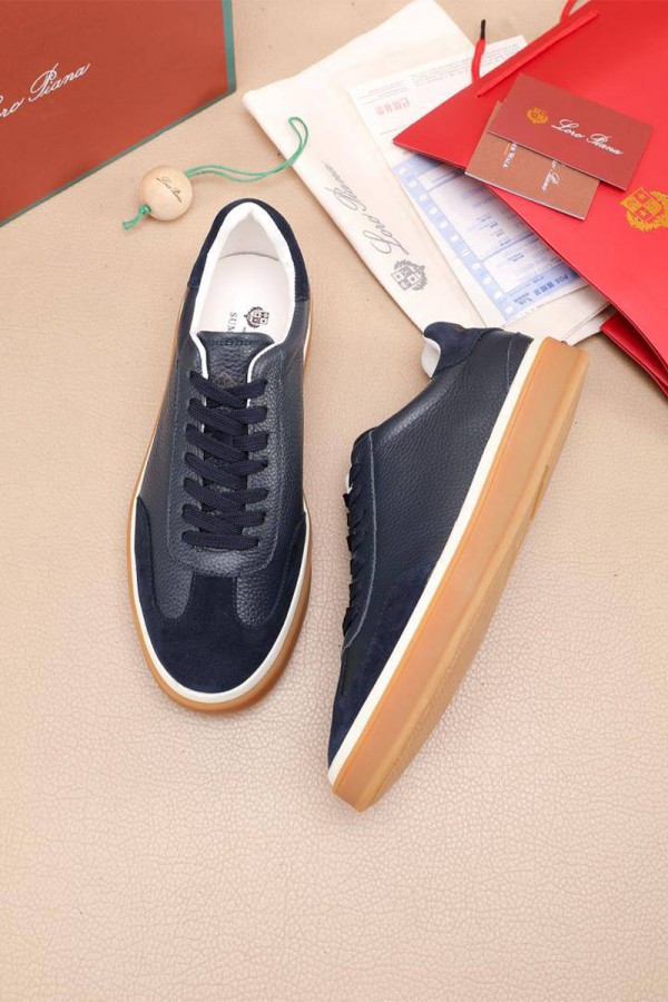 Мужские кроссовки Loro Piana Tennis Walk - Navy