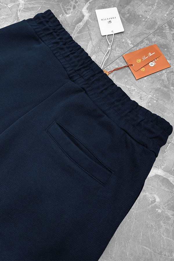 Спортивный костюм Loro Piana logo-embroidered - Navy