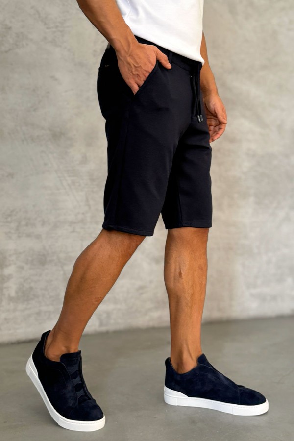 Мужские шорты Loro Piana чёрного цвета