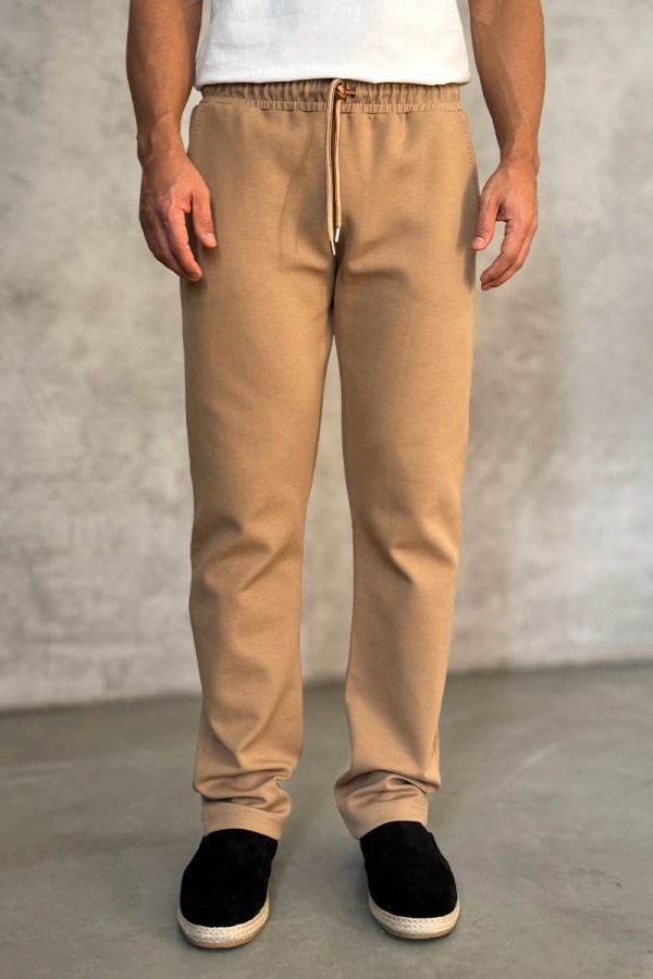 Мужские бежевые штаны Loro Piana