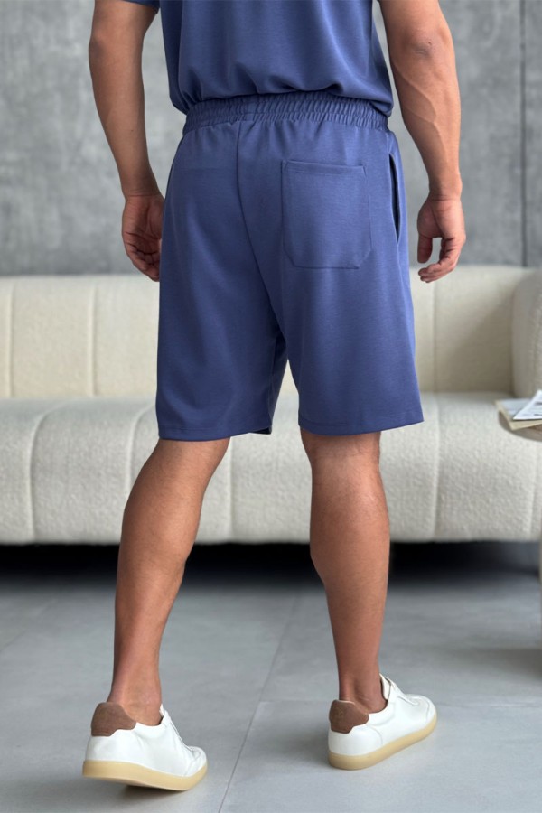 Мужской синий костюм Loro Piana