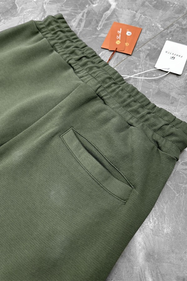 Спортивный костюм Loro Piana logo-embroidered - Green