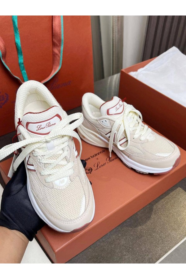 Женские кроссовки Loro Piana x New Balance Premium