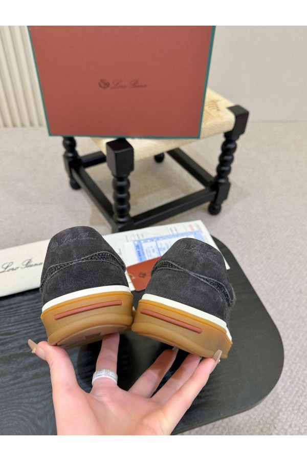 Мужские кроссовки Loro Piana Tennis Walk - Grey