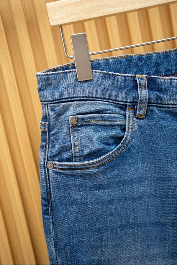 Мужские синие джинсы Loro Piana Premium