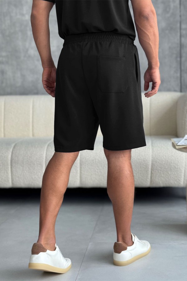 Мужской чёрный костюм Loro Piana