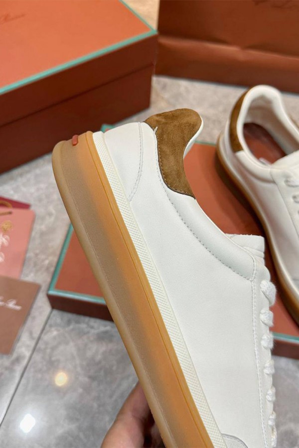 Мужские кроссовки Loro Piana Tennis Walk - White