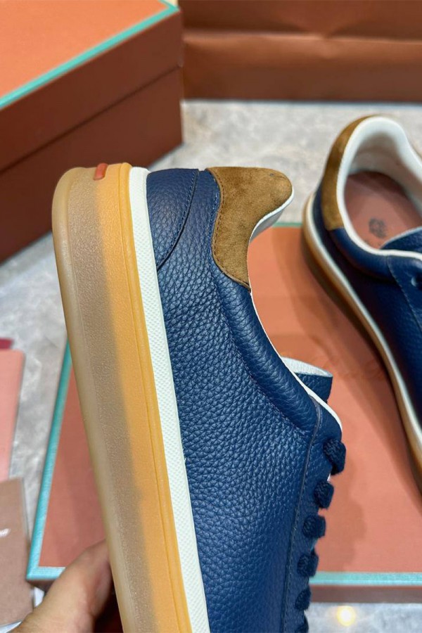 Мужские кроссовки Loro Piana Tennis Walk - Navy