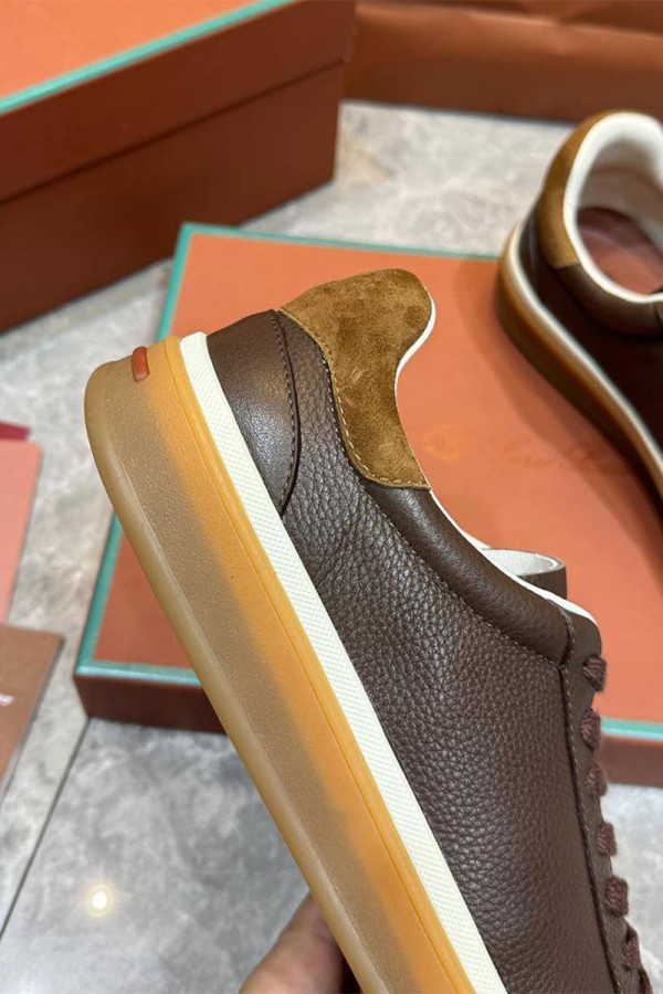 Мужские кроссовки Loro Piana Tennis Walk - Brown