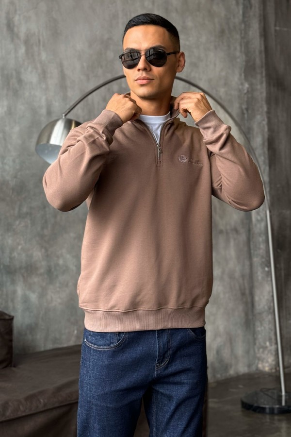 Кофта с высоким горлом Loro Piana - Brown