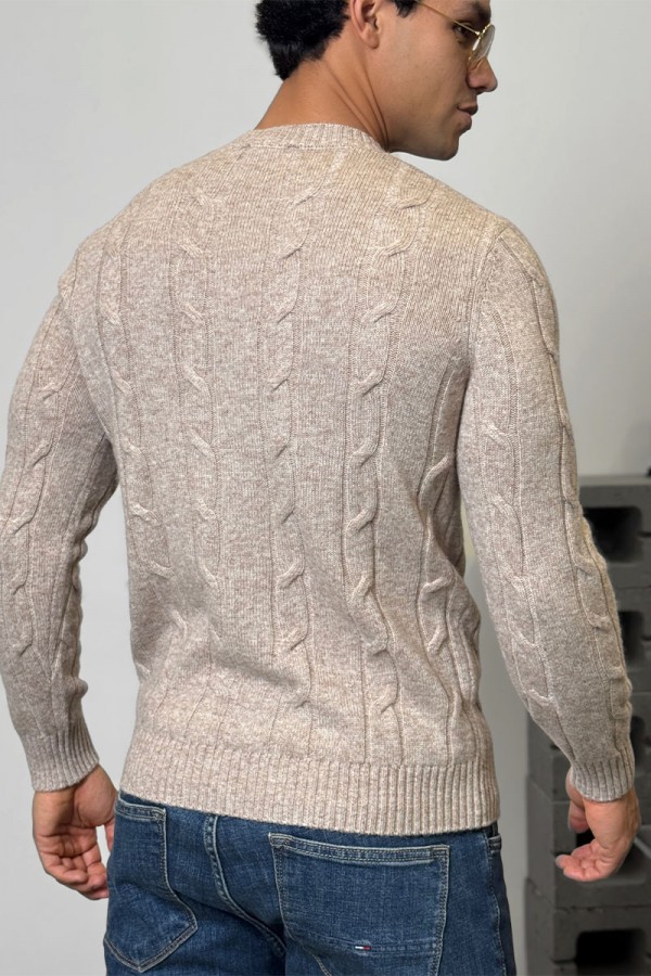 Мужской свитер Loro Piana premium - Light Beige