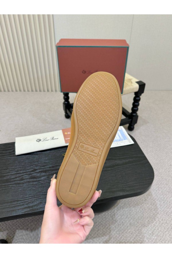 Мужские кроссовки Loro Piana Tennis Walk - Beige