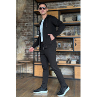 Мужской спортивный костюм Loro Piana - Black