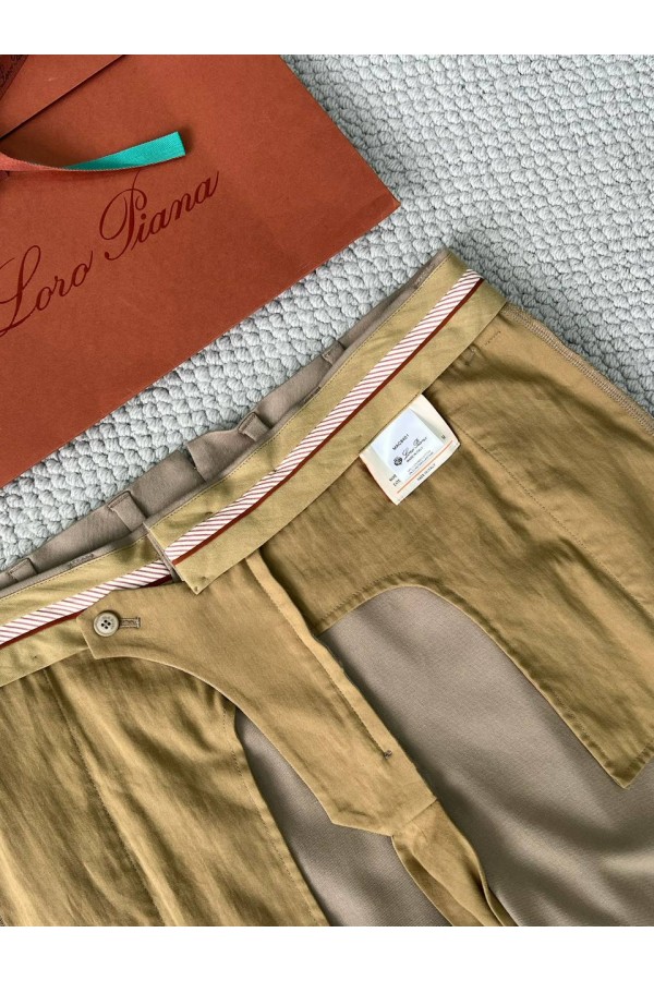 Мужские брюки Loro Piana Premium - Khaki