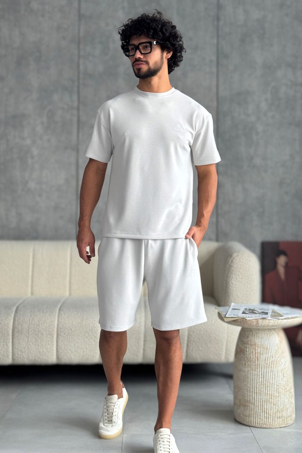 Мужская серая футболка Loro Piana