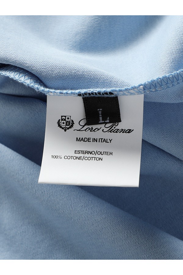 Мужская футболка Loro Piana Premium - Light Blue