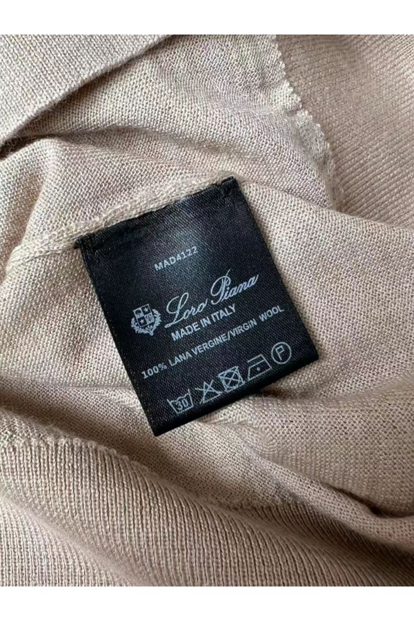 Поло с длинным рукавом Loro Piana Premium - Flower Aprecot