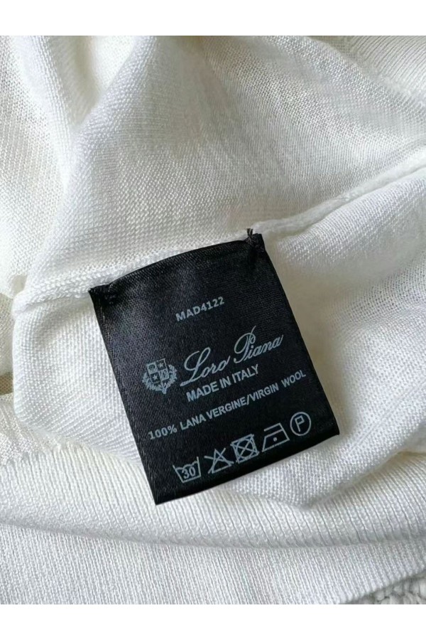 Поло с длинным рукавом Loro Piana Premium - Beige