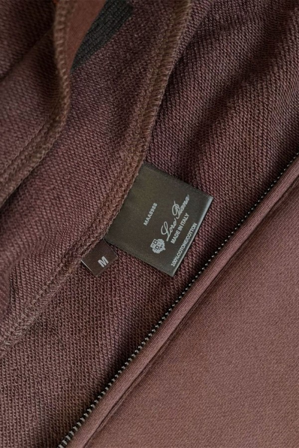 Спортивные штаны Loro Piana Premium signature logo - Brown