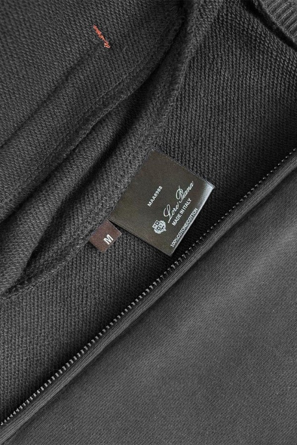 Спортивные штаны Loro Piana Premium signature logo - Grey