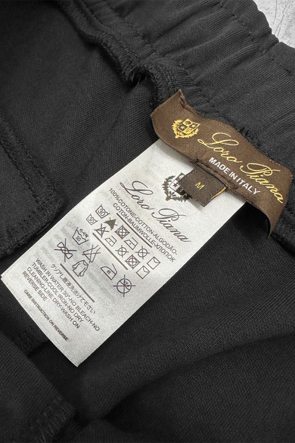 Спортивный костюм Loro Piana logo-embroidered - Black