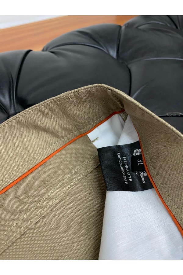 Джинсы бежевого цвета Loro Piana Premium