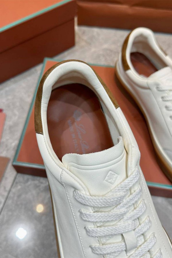 Мужские кроссовки Loro Piana Tennis Walk - White