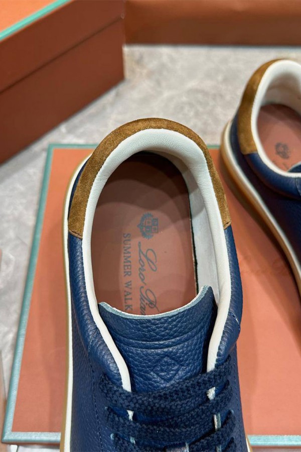 Мужские кроссовки Loro Piana Tennis Walk - Navy