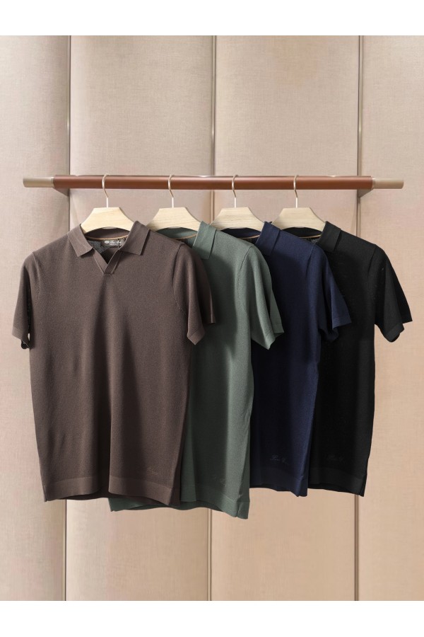 Мужское поло Loro Piana premium - Green