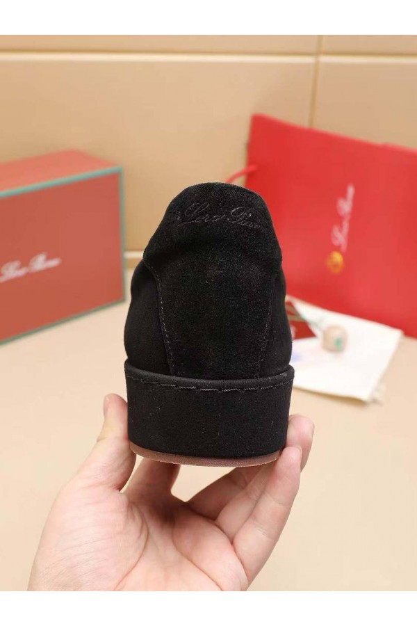 Мужские замшевые кроссовки Loro Piana