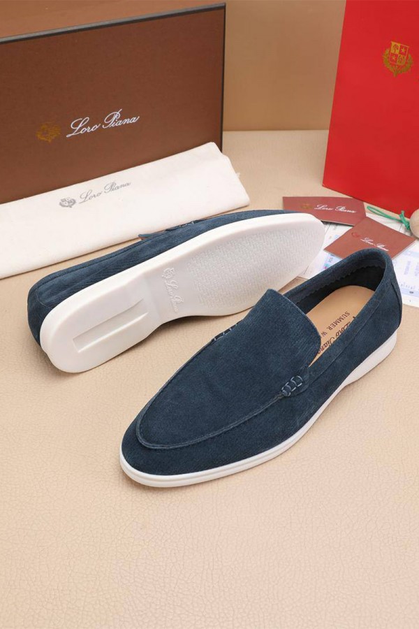 Мужские лоферы Loro Piana Summer Walk - Green