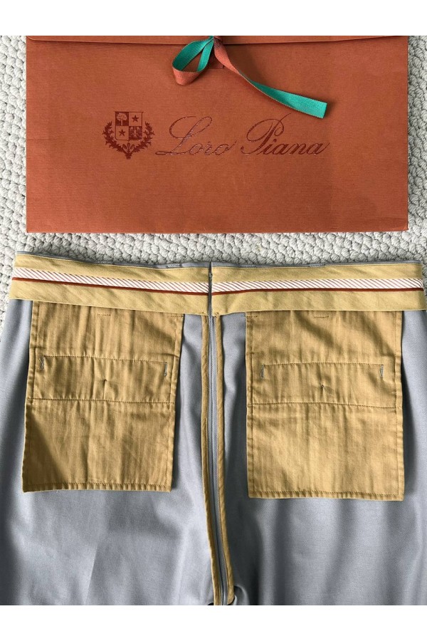 Мужские брюки Loro Piana Premium - Light Blue
