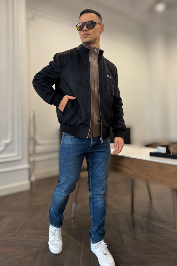 Мужская замшевая куртка Loro Piana