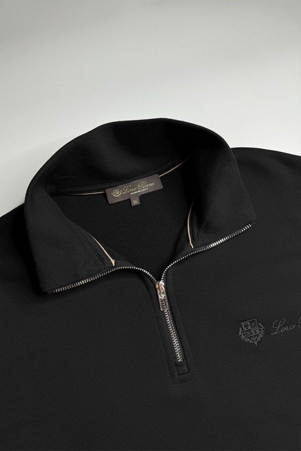 Кофта с высоким горлом Loro Piana - Black