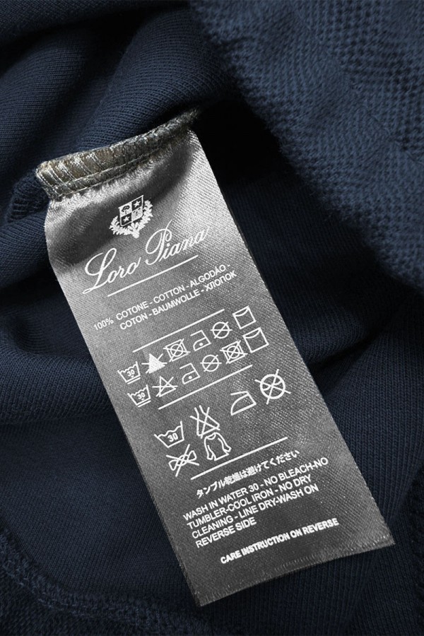 Спортивный костюм Loro Piana logo-embroidered - Navy