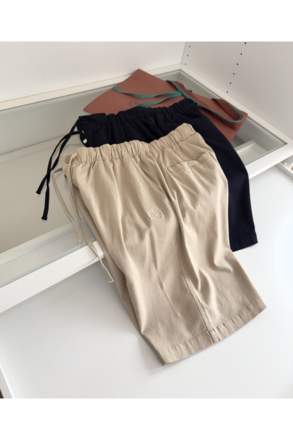 Льняные шорты Loro Piana Premium - Beige