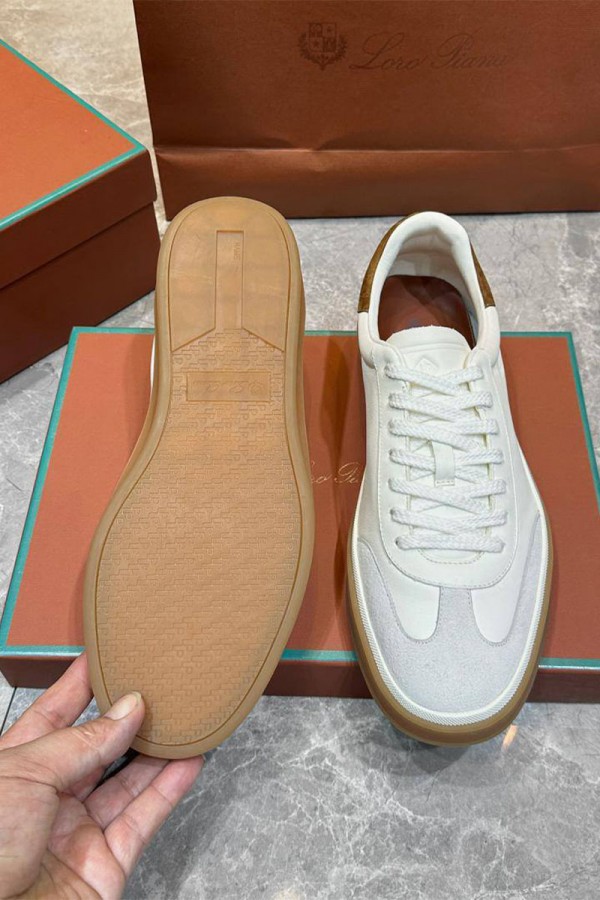 Мужские кроссовки Loro Piana Tennis Walk - White