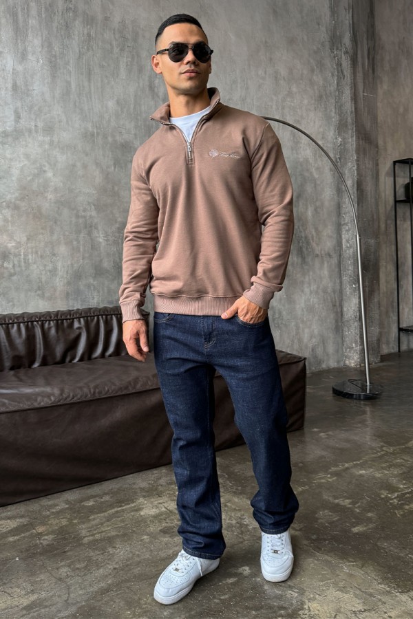 Кофта с высоким горлом Loro Piana - Brown