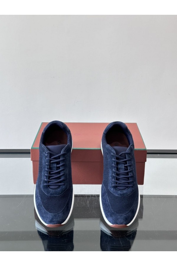 Мужские кроссовки Loro Piana Week End Walk - Navy