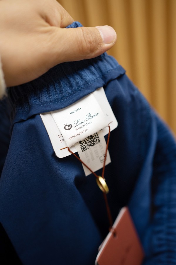 Мужские льняные штаны Loro Piana Premium