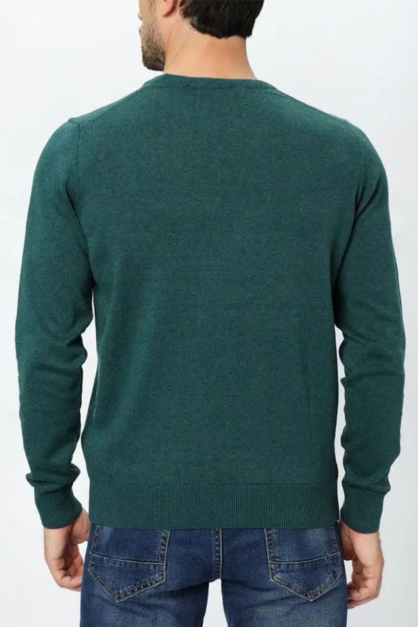 Мужская кофта Loro Piana зелёного цвета