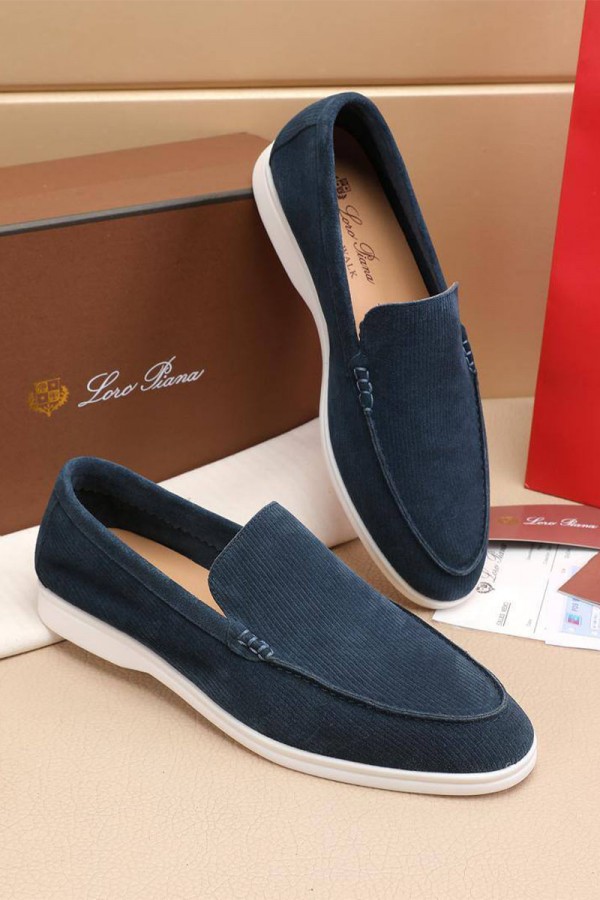 Мужские лоферы Loro Piana Summer Walk - Green