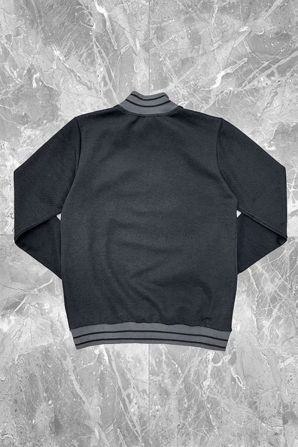 Кофта на молнии Loro Piana logo-embroidered - Black