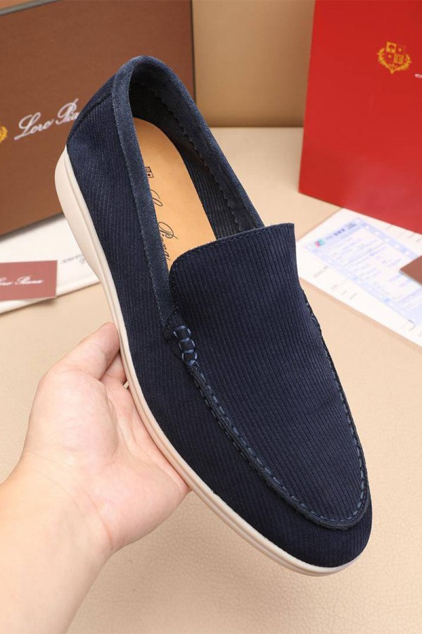 Мужские лоферы Loro Piana Summer Walk - Blue