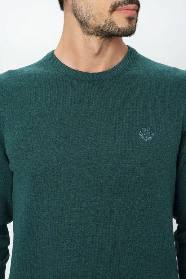 Мужская кофта Loro Piana зелёного цвета