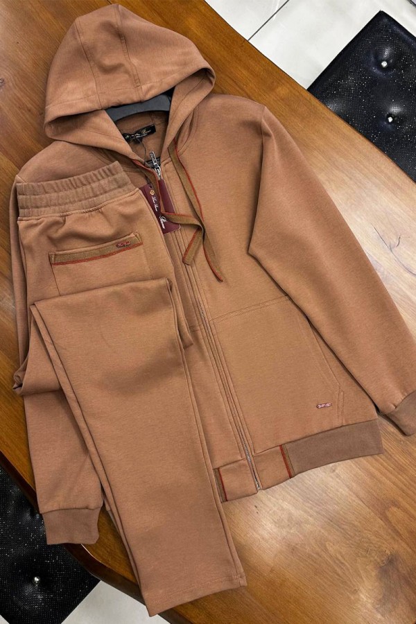 Мужской спортивный костюм Loro Piana - Brown