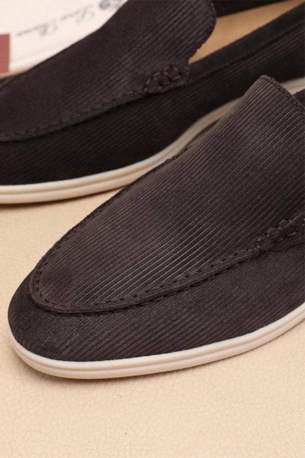 Мужские лоферы Loro Piana Summer Walk - Brown