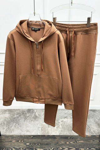 Мужской спортивный костюм Loro Piana - Brown