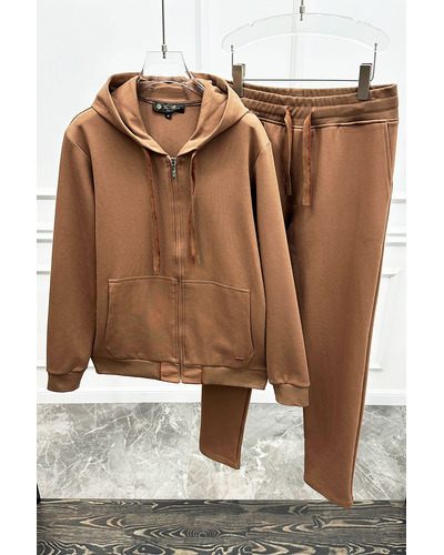 Мужской спортивный костюм Loro Piana - Brown