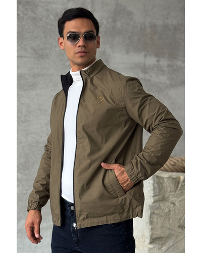 Двусторонняя ветровка Loro Piana - Brown / Black